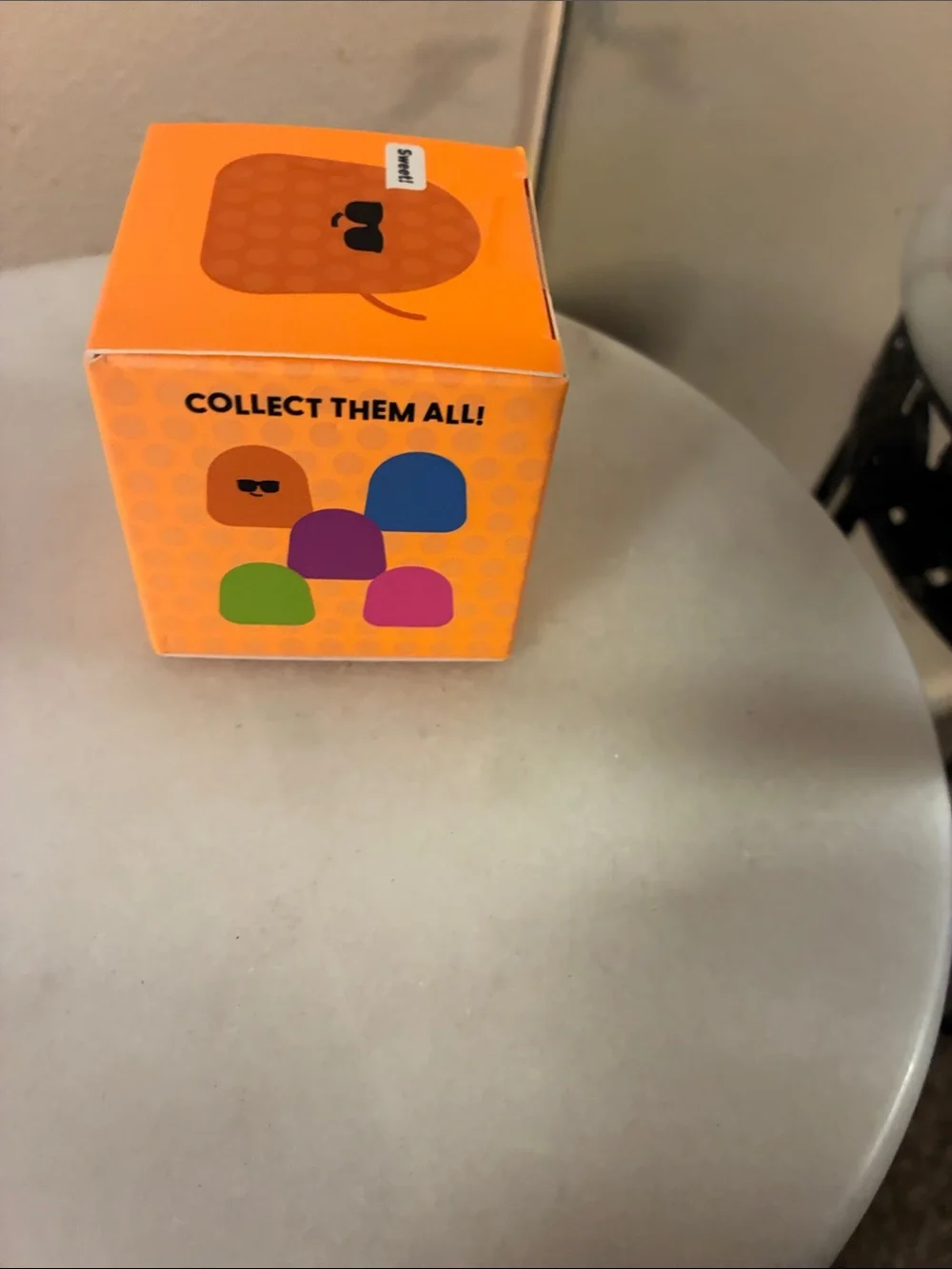 Gum Droppable Orange Squishy Toy - Brand: